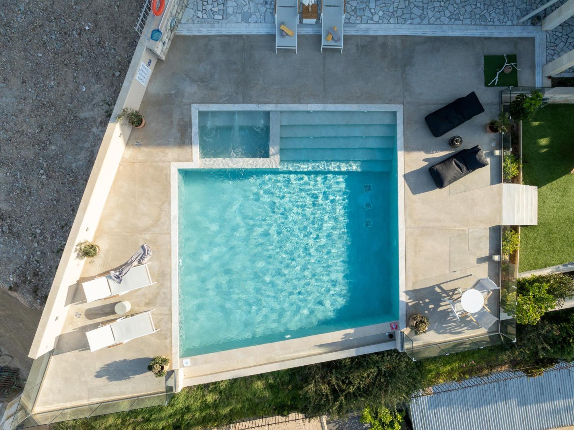 Amazing View Villa Aliki With Infinity Pool & Spa Ligaria  Exterior foto