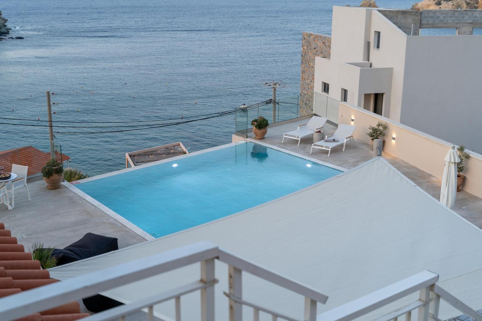 Amazing View Villa Aliki With Infinity Pool & Spa Ligaria  Exterior foto